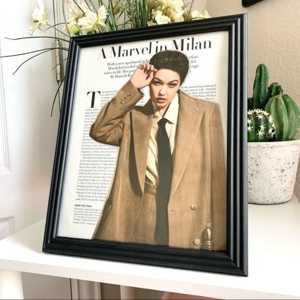 Gigi Hadid Handmade 8x10 Celebrity Collage